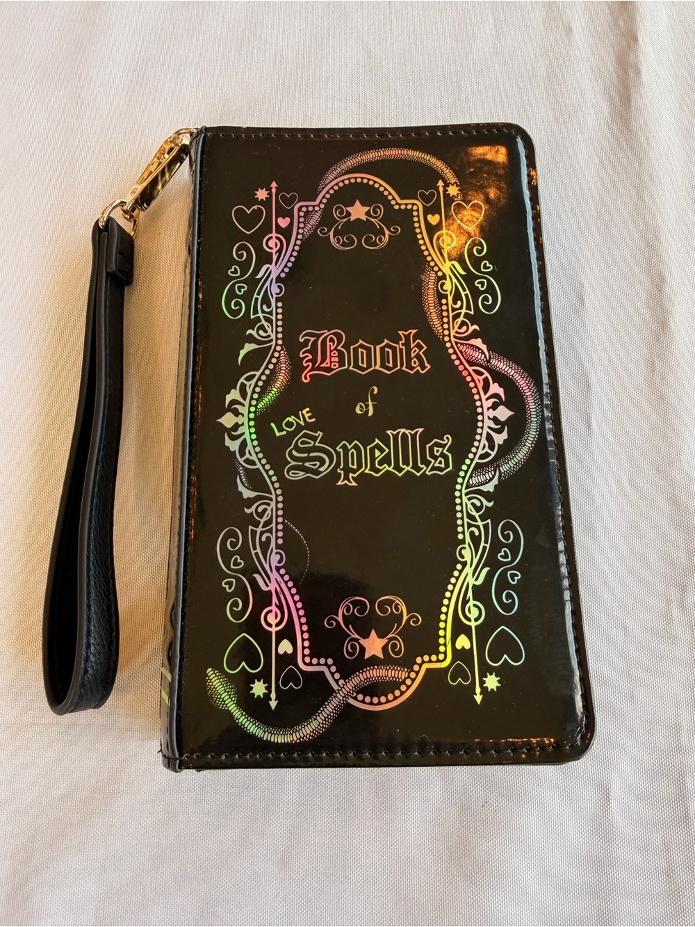 Betsey Johnson ‘Book of Spells' Wristlet Wallet Clutch